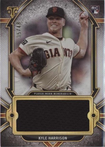 2024 Topps Triple Threads - Kyle Harrison #SJR-KHA