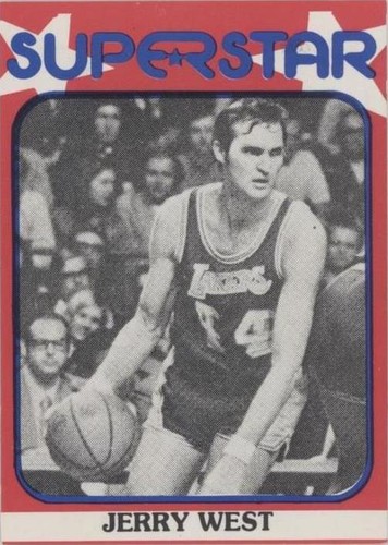 1982 TCMA Superstars Second Series - Jerry West #81