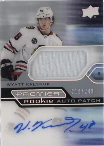 2021-22 Upper Deck Premier - Wyatt Kalynuk #AR-WK