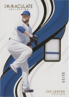 2019 Panini Immaculate Collection - Jon Lester #133