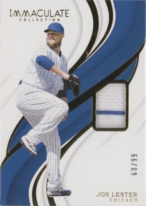 2019 Panini Immaculate Collection - Jon Lester #133