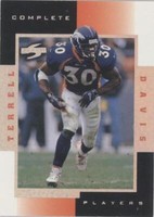 1998 Score Terrell Davis #7B
