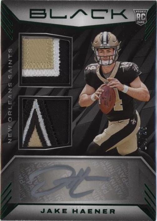 2023 Panini Black Jake Haener #RSM-15