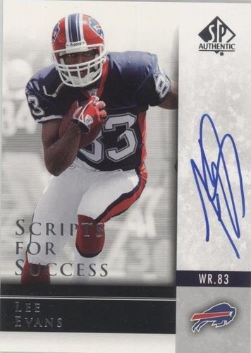 2004 SP Authentic Lee Evans #SS-LE
