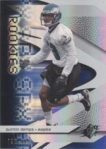 2008 SPx Quintin Demps #138