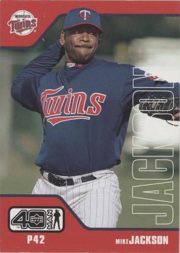 2002 Upper Deck 40 Man - Mike Jackson #367