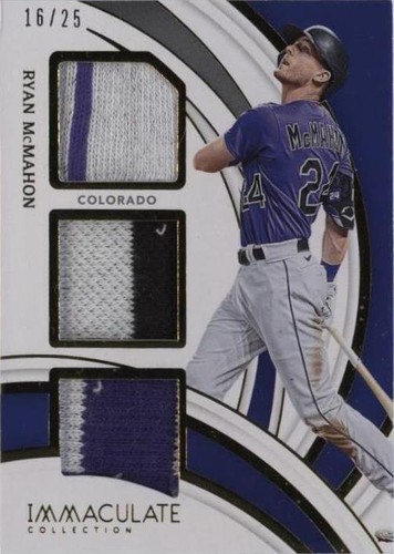 2022 Panini Immaculate Collection - Ryan McMahon #IMT-RM