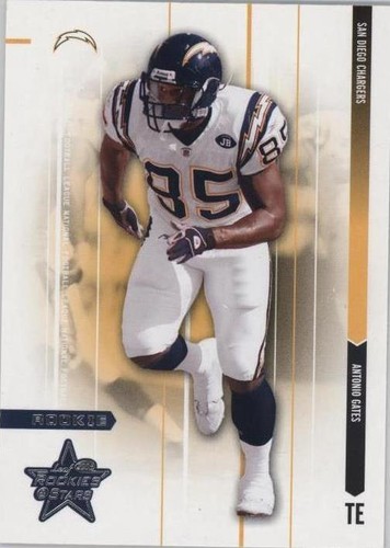 2003 Leaf Rookies & Stars Antonio Gates #132