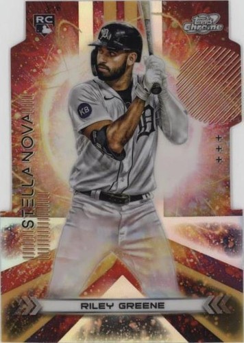 2023 Topps Cosmic Chrome - Riley Greene #STN-3