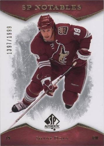 2007-08 SP Authentic - Shane Doan #116