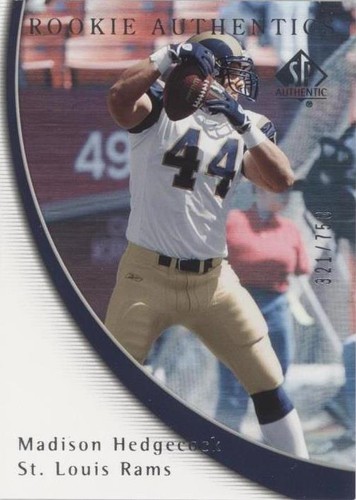 2005 SP Authentic Madison Hedgecock #92
