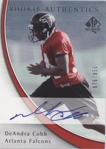 2005 SP Authentic DeAndra Cobb #255