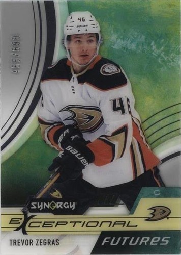 2021-22 Upper Deck Synergy - Trevor Zegras #EF-TZ
