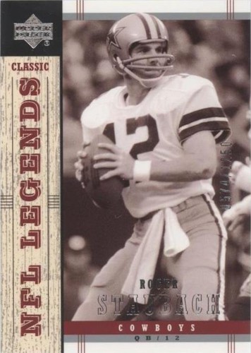 2004 Upper Deck NFL Legends Roger Staubach #95