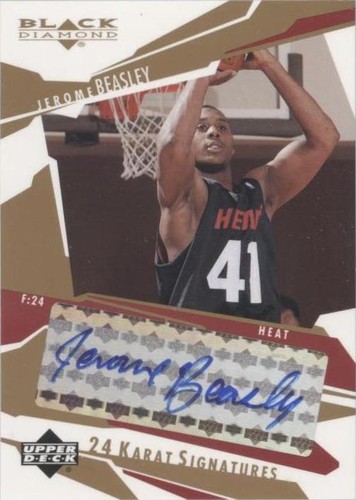 2003-04 Upper Deck Black Diamond - Jerome Beasley #BE