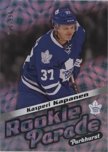 2016-17 Upper Deck Parkhurst - Kasperi Kapanen #RP6
