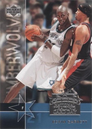 2004 National Trading Card Day - Kevin Garnett #UD-6