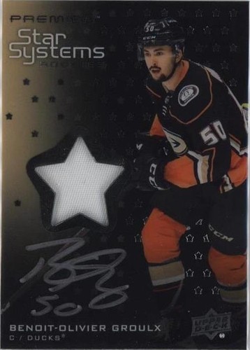 2021-22 Upper Deck Premier - Benoit-Olivier Groulx #SSR-BG