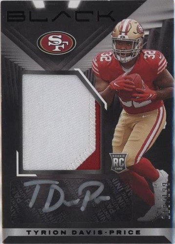 2022 Panini Black Tyrion Davis-Price #229