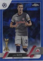 2022-23 Topps Chrome Sapphire Edition UEFA Club Competitions Luka Sucic #95