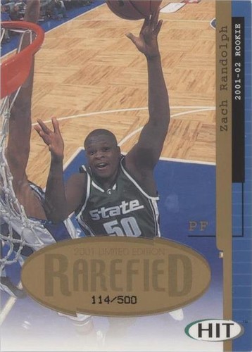 2001-02 SAGE Hit - Zach Randolph #R22