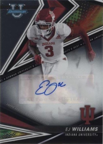 2022-23 Bowman's Best University EJ Williams #BA-EW