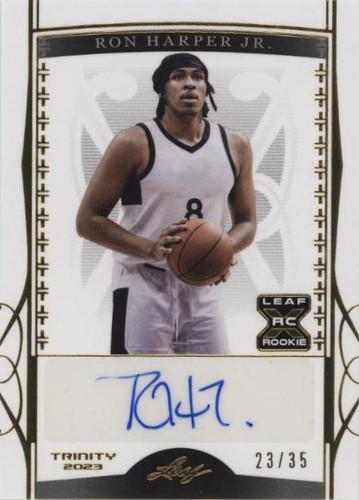 2022-23 Leaf Trinity - Ron Harper Jr. #BA-RHJ
