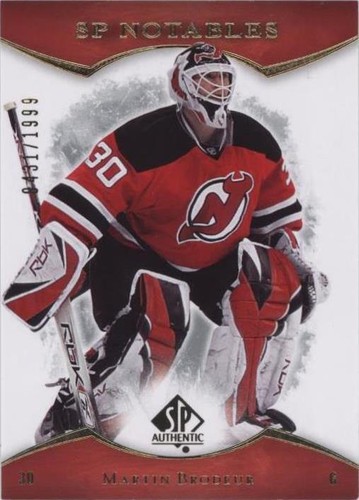 2007-08 SP Authentic - Martin Brodeur #129