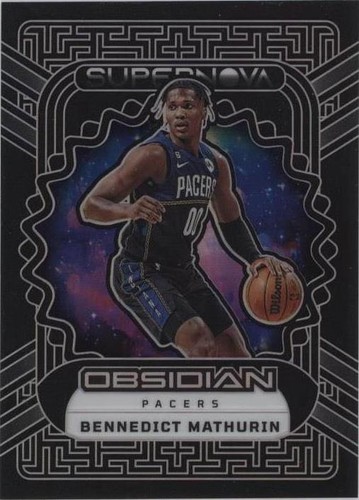 2022-23 Panini Obsidian - Bennedict Mathurin #2