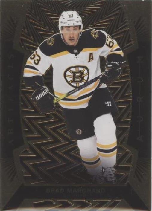 2021-22 Upper Deck Artifacts Bounty - Brad Marchand #A-3
