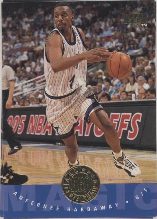 Upper Deck Anfernee Hardaway Basketball 1995-96 Season Upper Deck Anfernee Hardaway Basketball 1995-96 Season