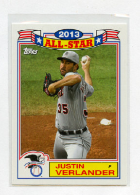 2014 TOPPS ALL-STAR # 87-JV   JUSTIN VERLANDER , TIGERS