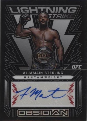 2023 Panini Chronicles UFC - Aljamain Sterling #OL-AJS