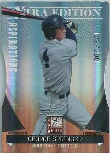 2011 Donruss Elite Extra Edition - George Springer #136