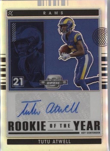 2021 Panini Contenders Optic Tutu Atwell #RYC-TAT