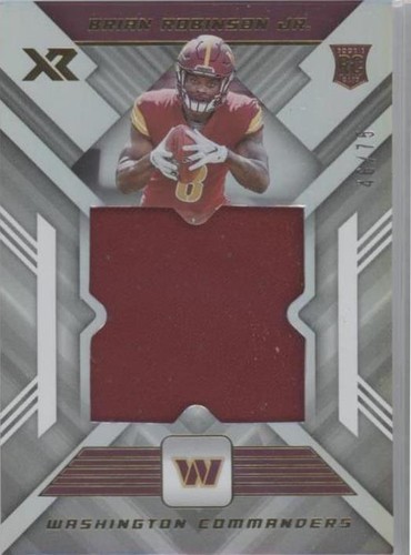 2022 Panini XR Brian Robinson Jr. #RXL-27