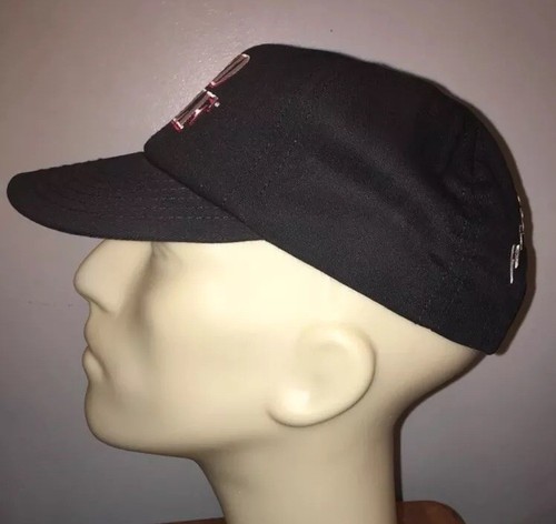 Vintage Red Wolf Follow Your Instincts Snapback Trucker Hat Cap Black Tobacco