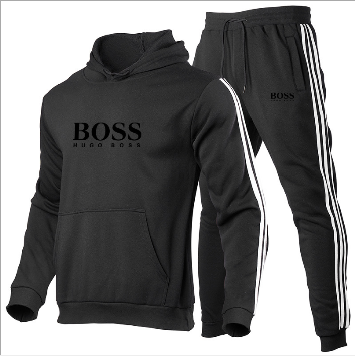 2 Teiliges Set Herren Jogging Anzug Sweatshirt Hosen Trainingsanzug Sportanzug