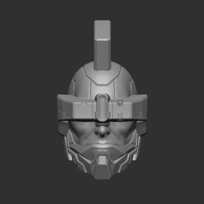 Jack-8 Tekken v1 custom head for video game action figures