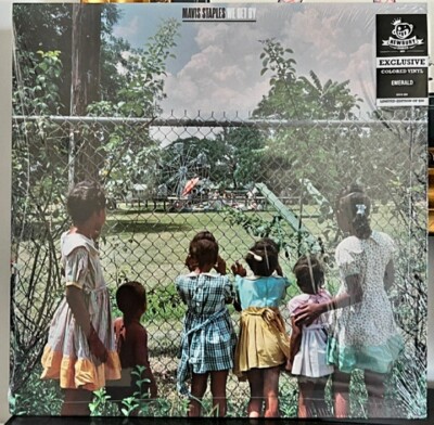 MAVIS STAPLES WE GET BY LP rare Emerald Vinyl limited edition 500 Newbury Comics