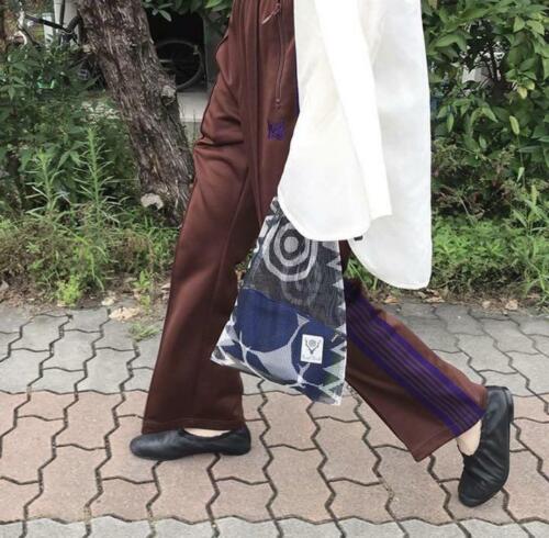 NEEDLES Track Pants Boot Cut Brown x Purple Size-M Used from NEEDLES Track Pants Boot Cut Brown x Purple Size-M Used from