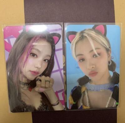 ITZY Apple music ヨントン 猫耳 リュジン イェジ中華応募トレカ $_1.JPG?set_id=2