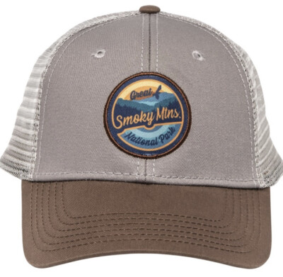 Great Smoky Mountains National Park H3 Sportgear Snapback Trucker Hat NWT