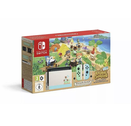 NINTENDO Switch Spielekonsole Animal Crossing New Horizons Limitierte Edition