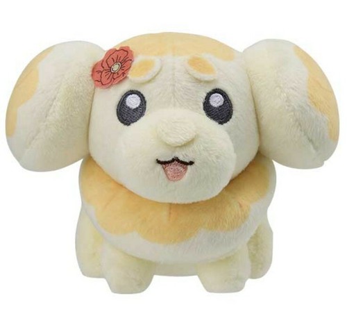 Плюшевый талисман Pokemon ichibankuji Blooming Days prize E Fidough, 10 см