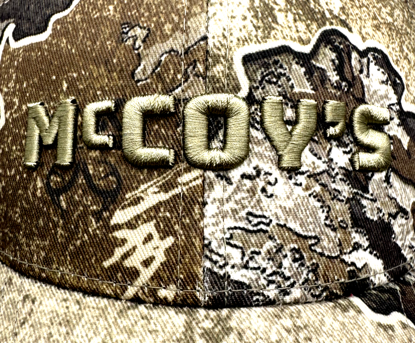 Adult MCCOY'S BUILDING SUPPLY Camo - OSFM - Adjustable