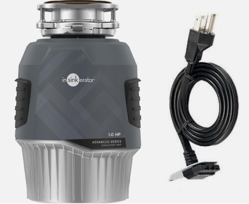 NEW!  InSinkErator EVOLUTION 1HP 1 HP, Advanced Series w. Cord - Continuous Feed