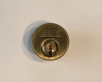 Marks 15/16  Mortise Cylinder Antique Brass NO KEY FREE SHIPPING! Made In USA!