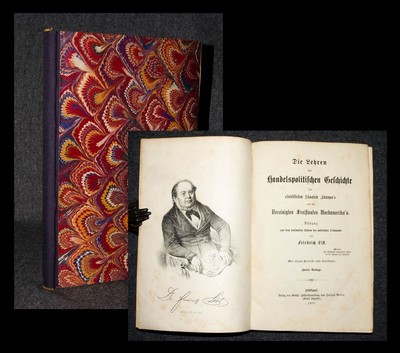 1877 Oekonomie Economics Handelspolitik 3 in 1 Sammelband List