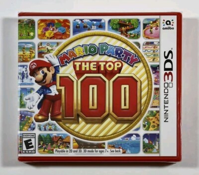 Mario Party: The Top 100 (Nintendo 3DS, 2017) - Brand New - Ships Today!